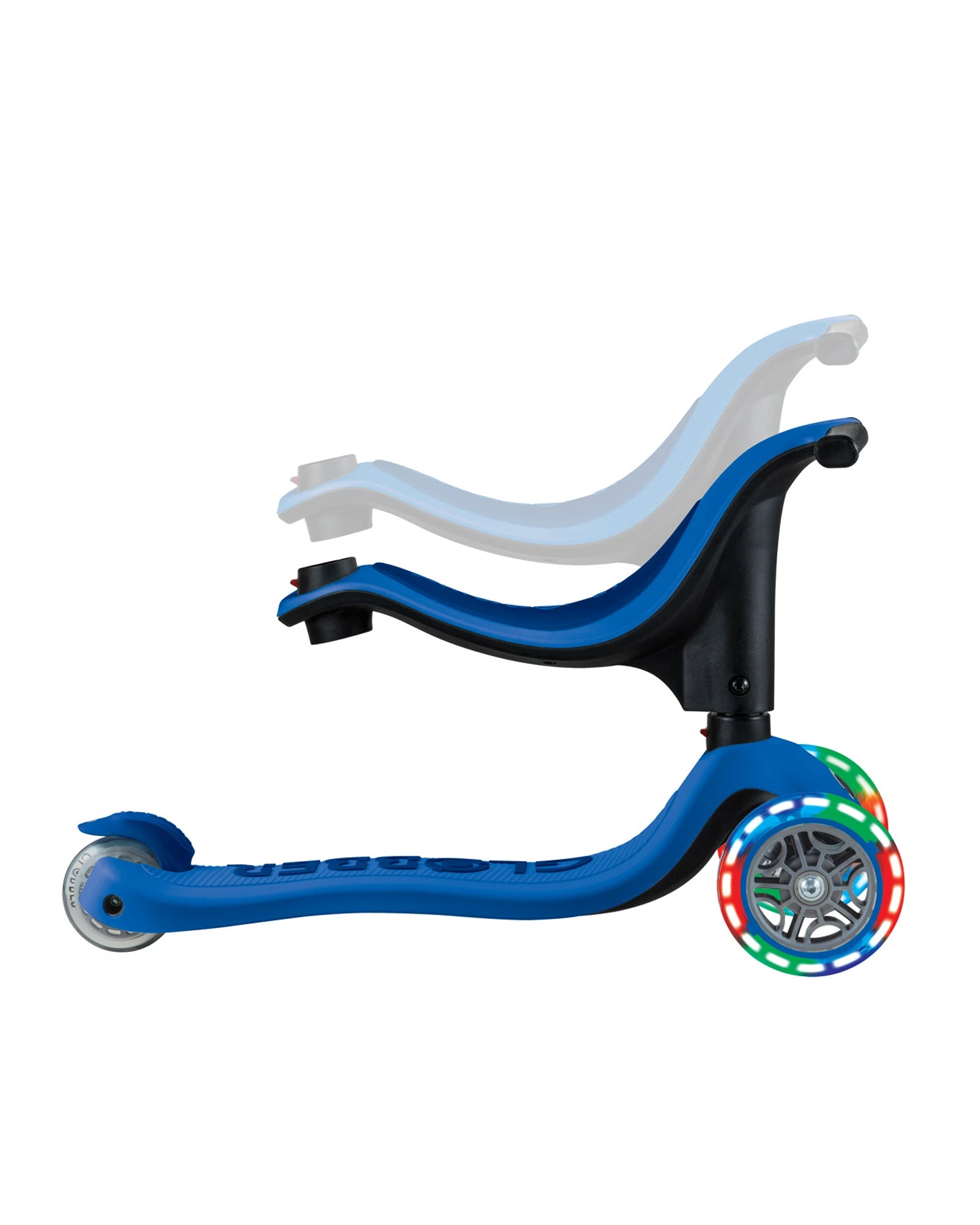 Globber Go Up Sporty Lights V2 Navy Blue