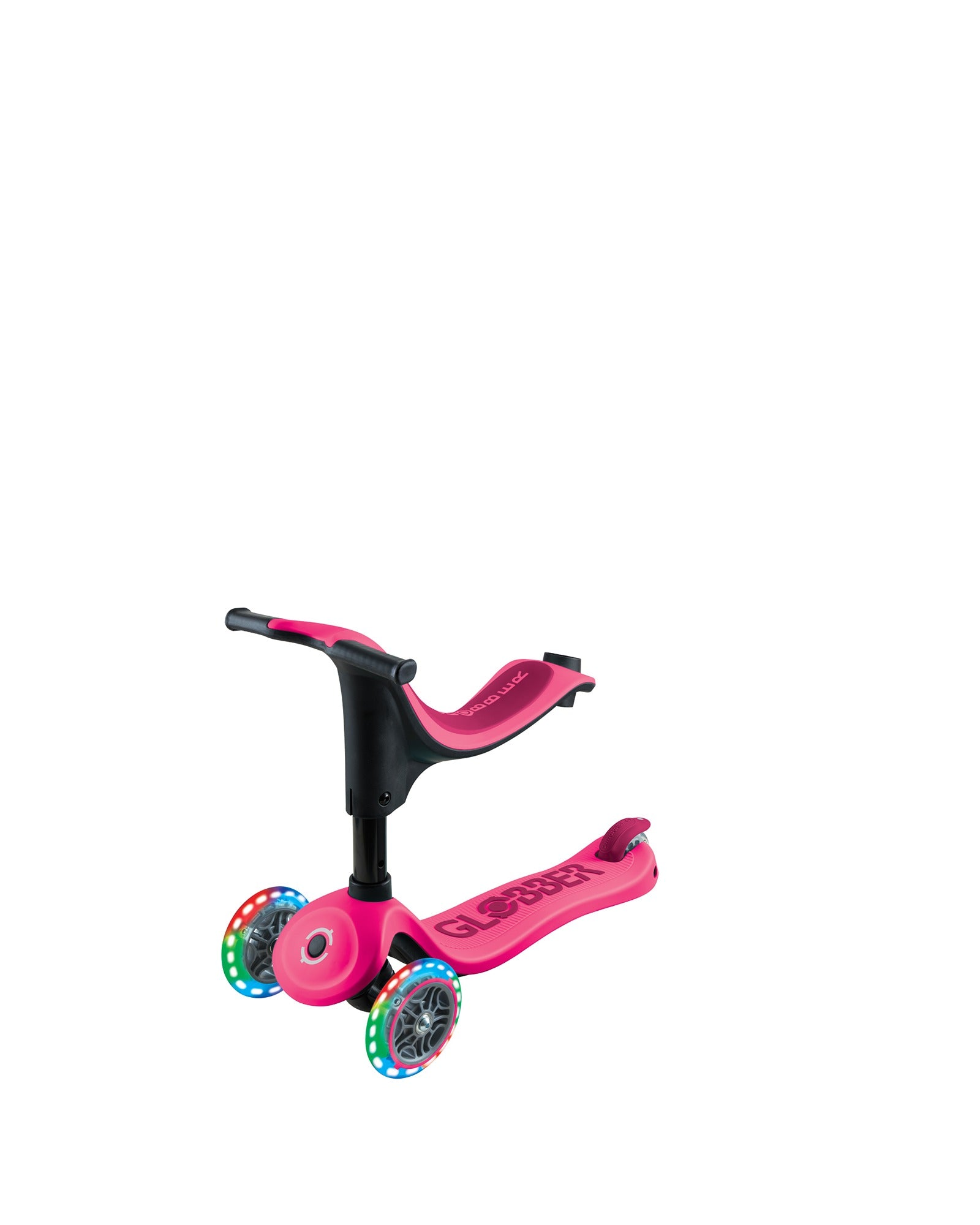 Globber Go Up Sporty Lights V2 Dark Pink – Kidstuff