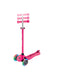 Globber Go Up Sporty Lights V2 Dark Pink