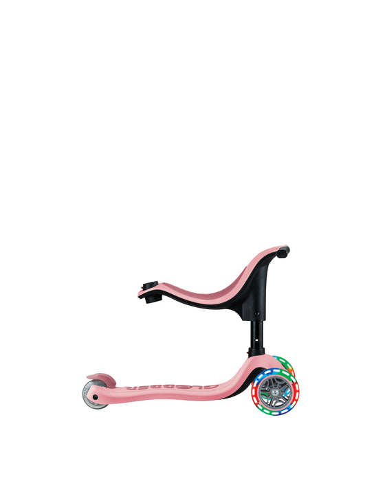 Globber Go Sporty Lights V2 Pastel Pink/Deep Pink