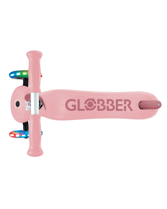 Globber Go Sporty Lights V2 Pastel Pink/Deep Pink