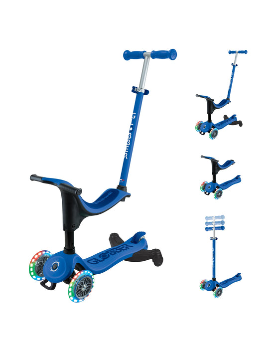 Globber Go Up Sporty Lights 360