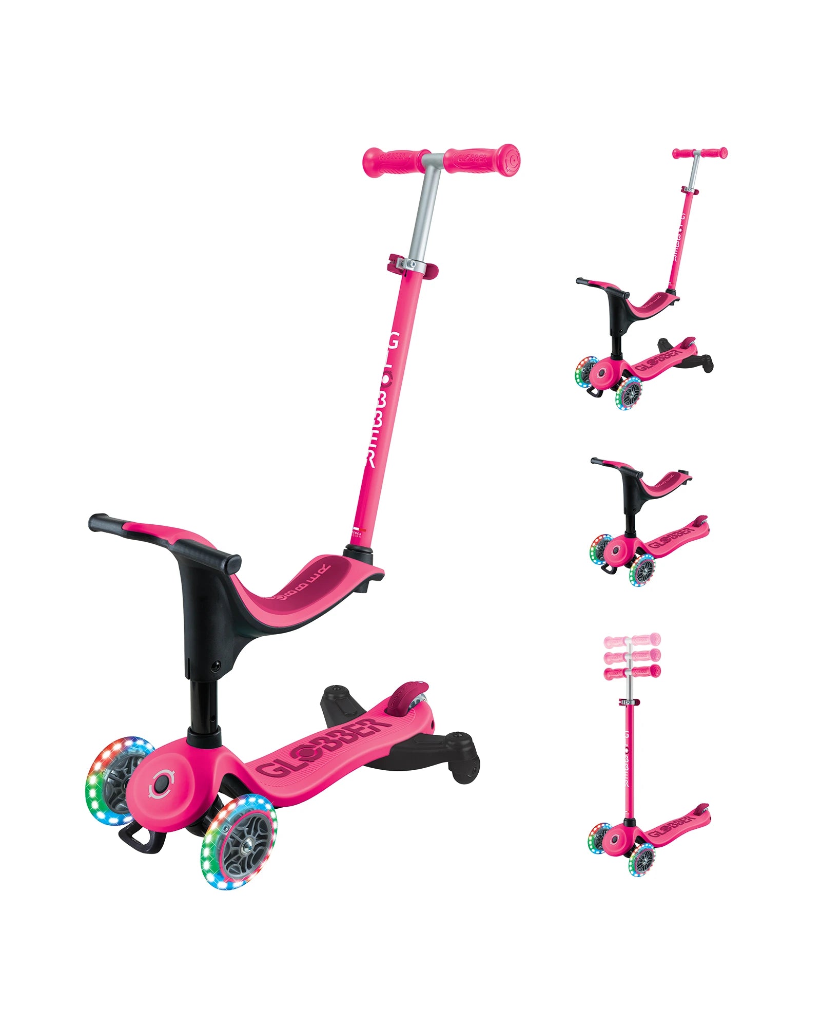 Globber Go Up Sporty Lights 360