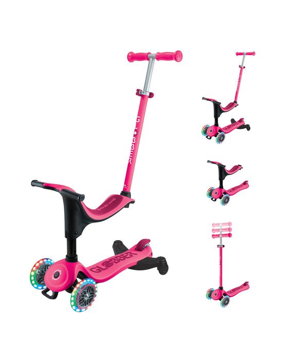 Globber Go Up Sporty Lights 360
