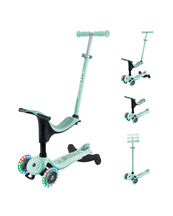 Globber Go Up Sporty Lights 360