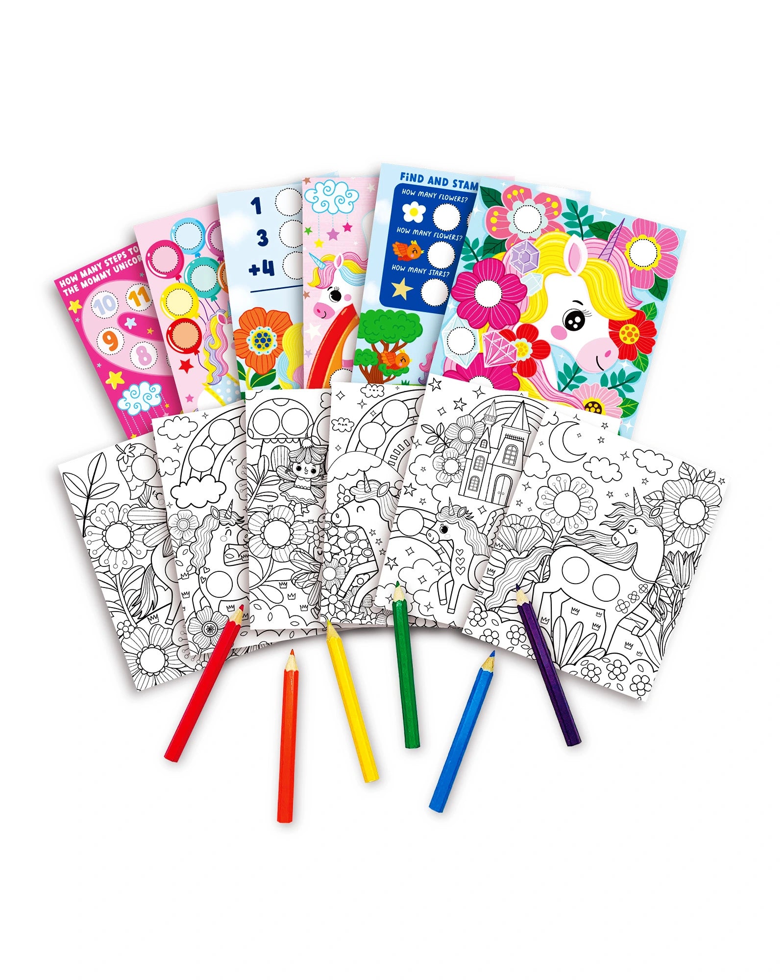 Magic Stamper Activity - Unicorns & Fairies