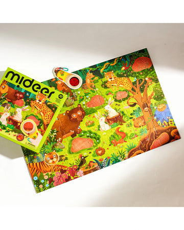 mideer Mystery Reveal Puzzle - Forest Mysteries