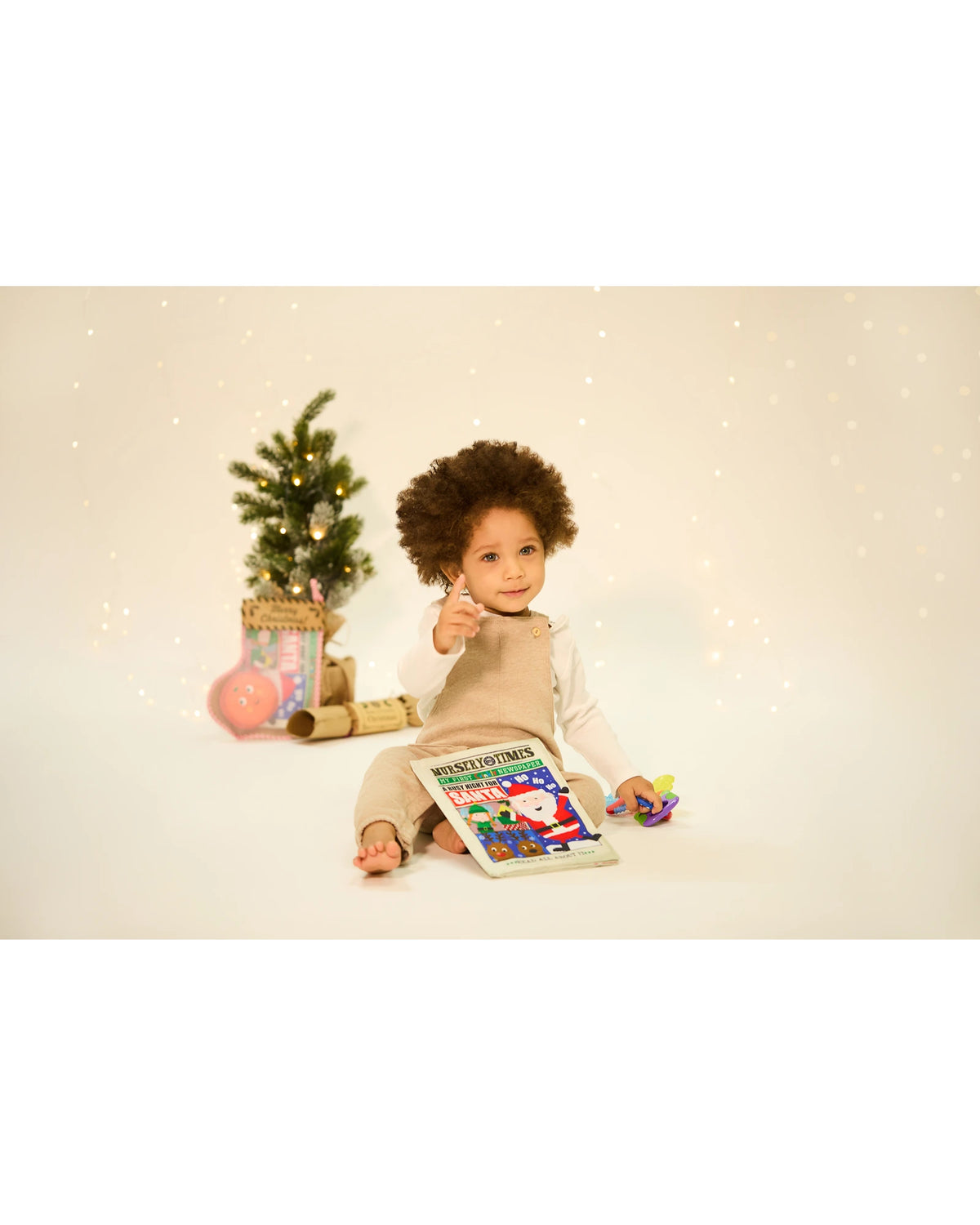 Jo & Nic'S Crinkly Cloth Books - A Busy Night For Santa