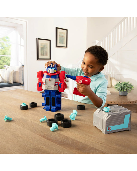 TOMY Transformers Build A Buddy Optimus Prime