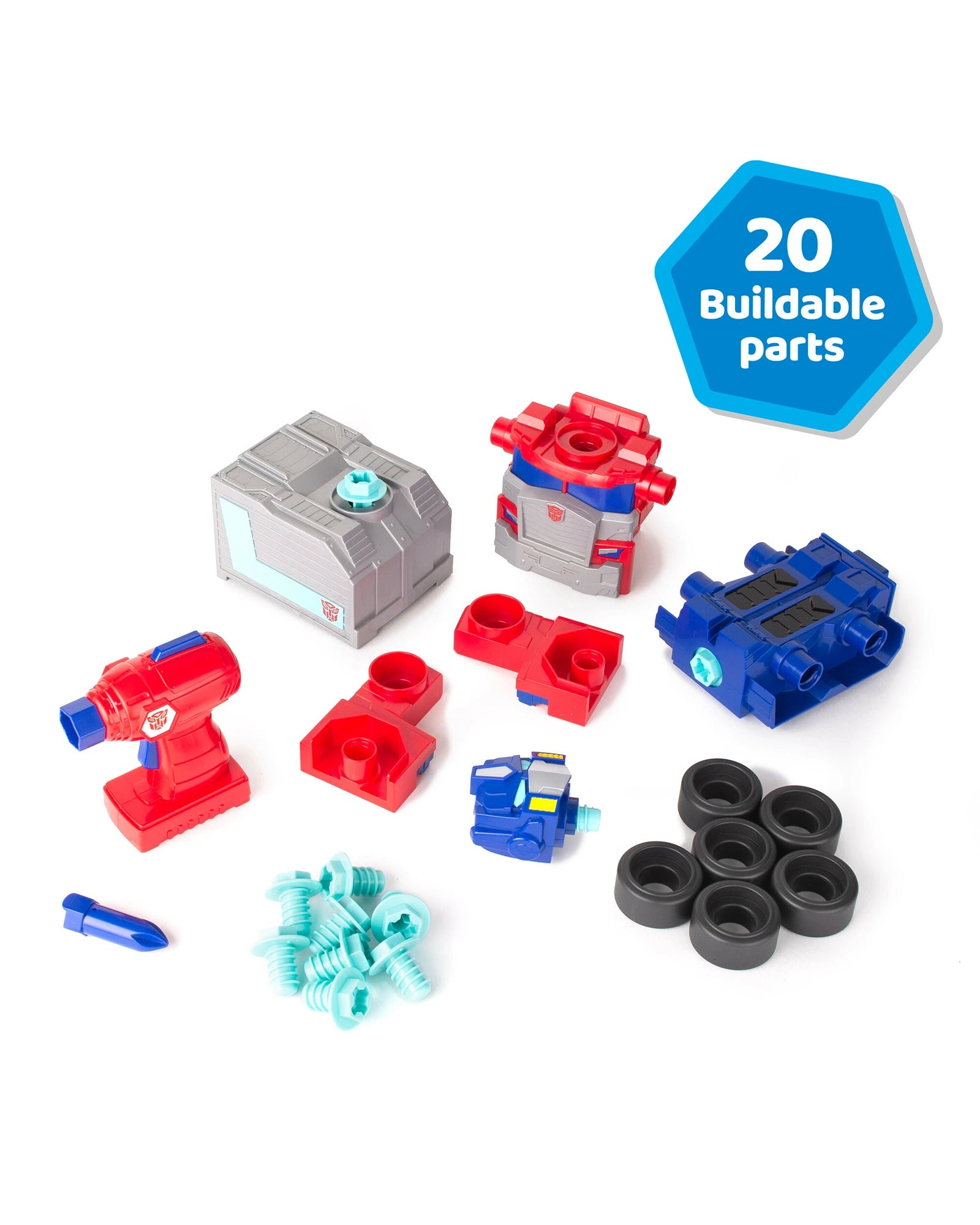 TOMY Transformers Build A Buddy Optimus Prime