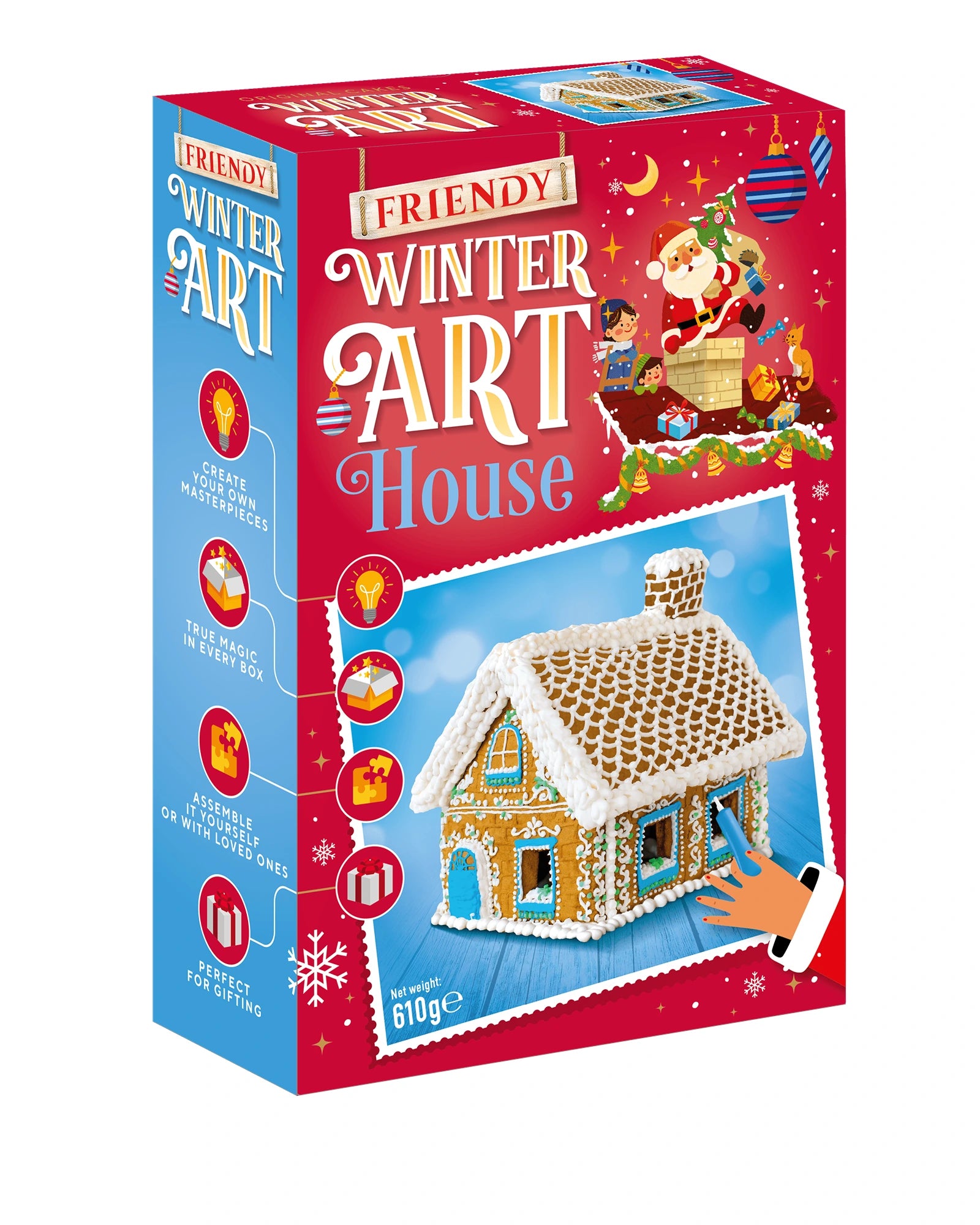 Friendy GINGERBREAD HOUSE Kit 610g