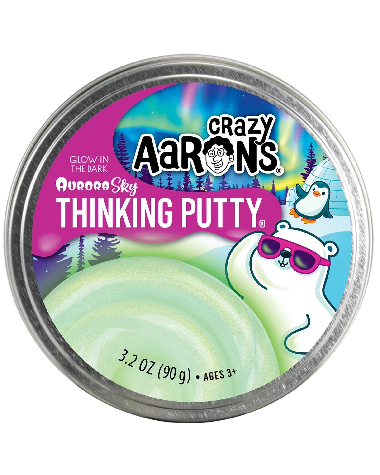 Glowbrights Aurora Sky Thinking Putty