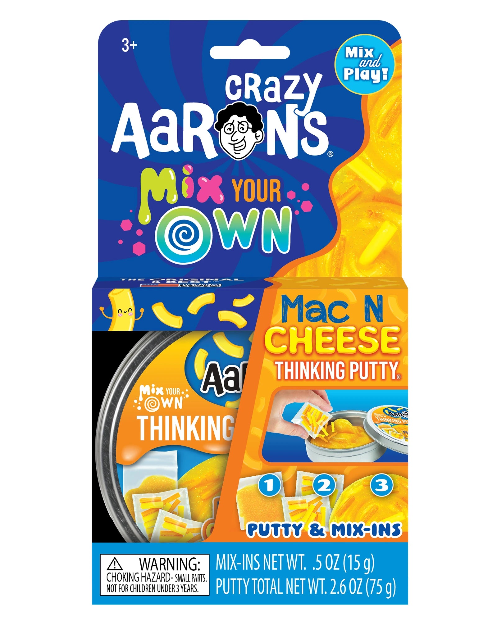 Mix Your Own Mac & Cheese Thinking Putty