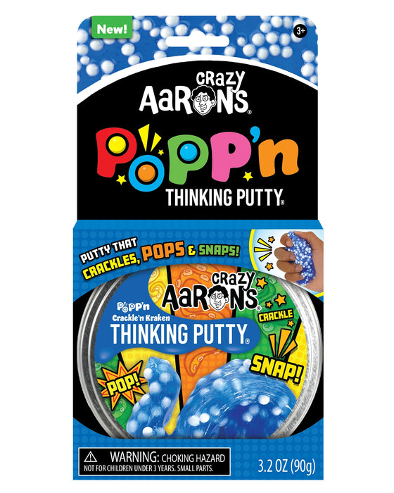 Crazy Aarons Putty 4in Trendsetters Crackle n Kraken Poppn