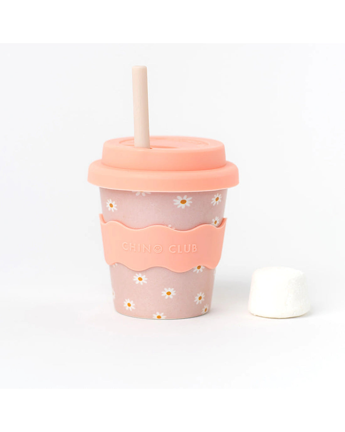 Pink Daisy Babychino Cup 120ml