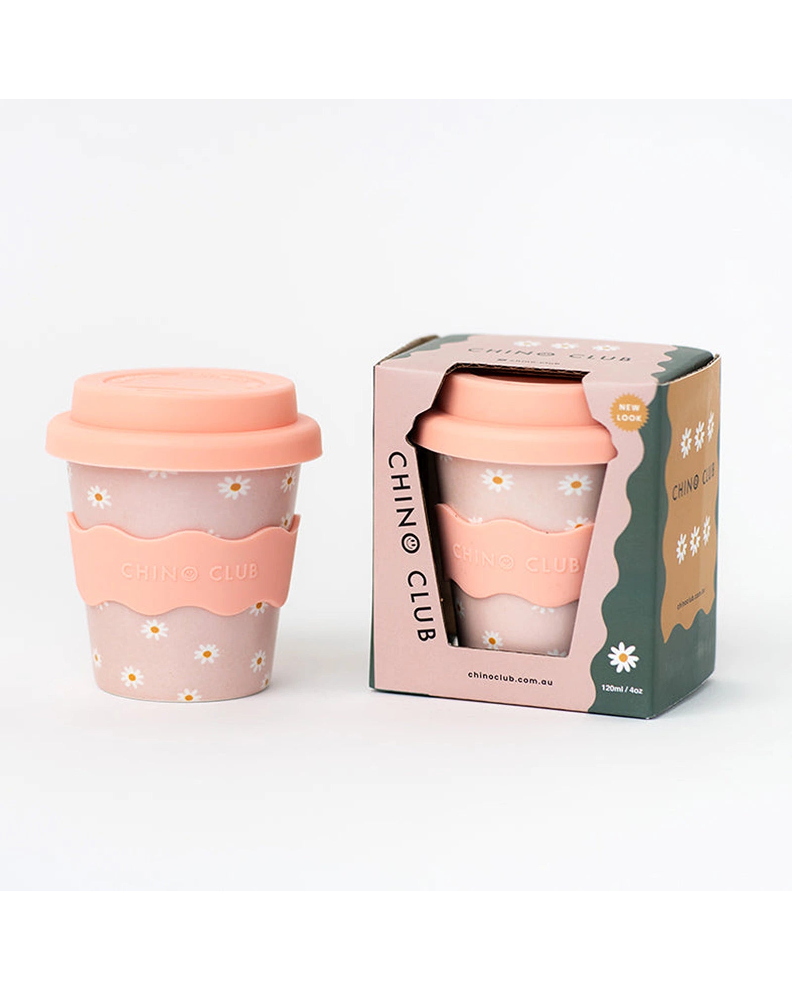 Pink Daisy Babychino Cup 120ml