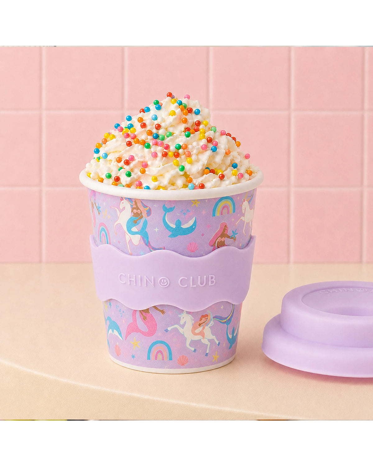 Mermaids and Unicorns Babychino Cup 4oz