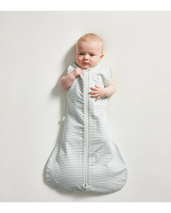 Grow Kindly 1.0 TOG Sleeping Bag - Dusk Blue Stripe