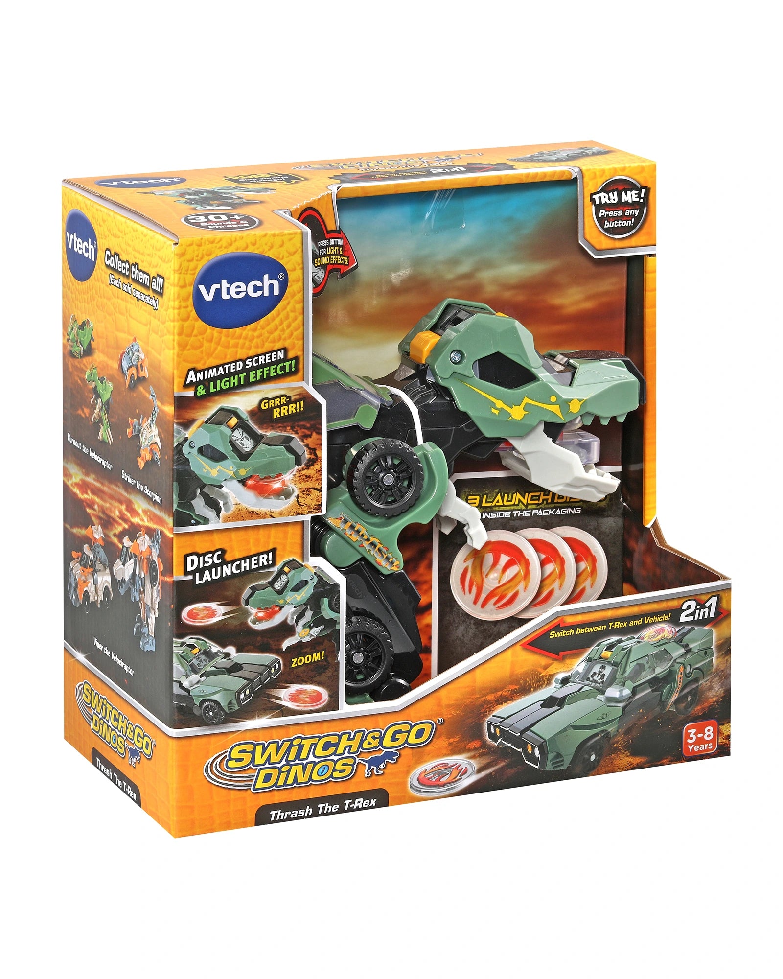 Blast Into The Past With VTech Switch and Go Dinos Turbo - The Toy