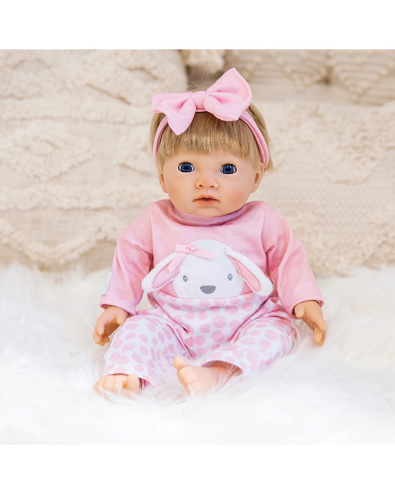 Tiny Treasures Pink Bunny Doll