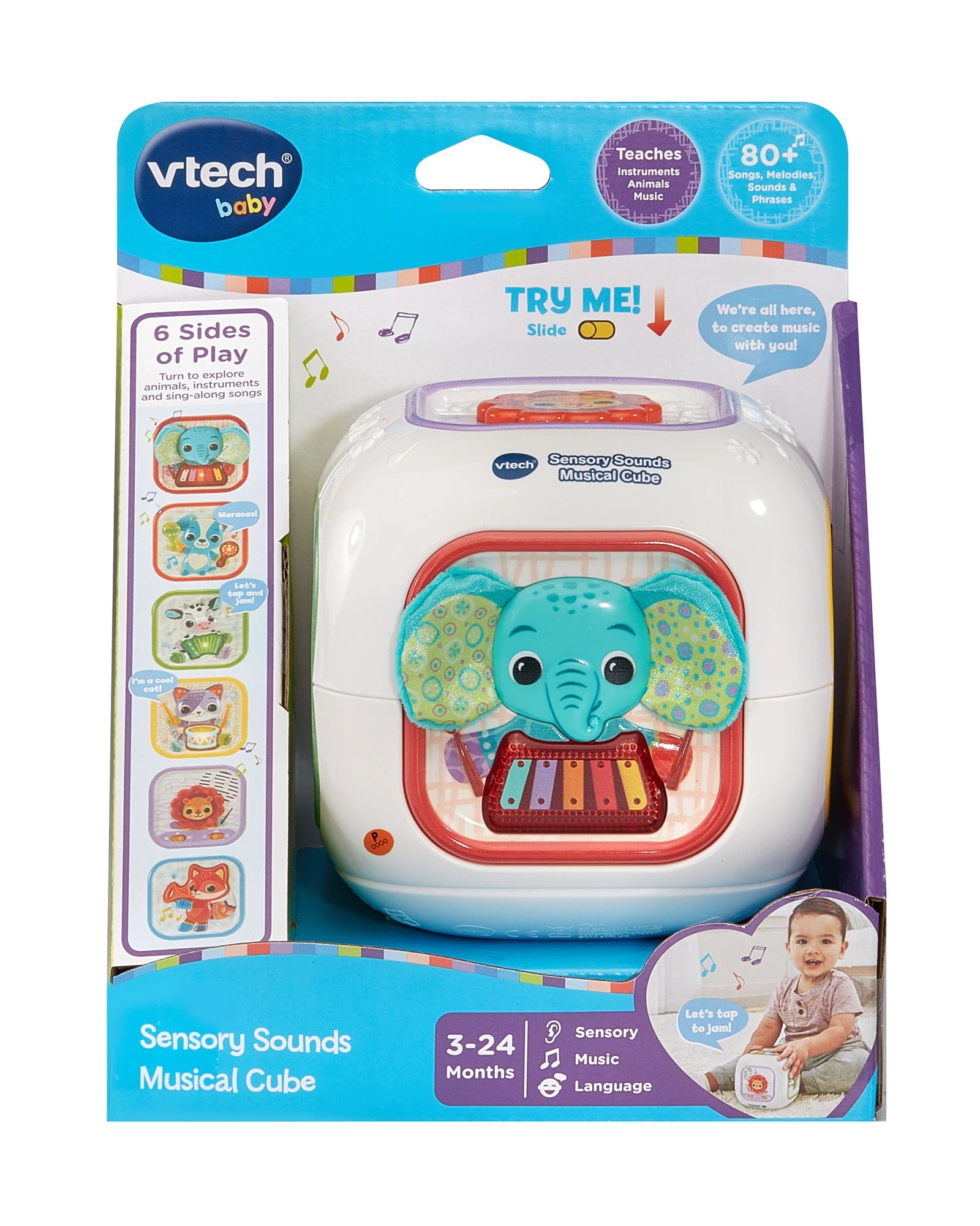 Vtech Sensory Sounds Musical Cube