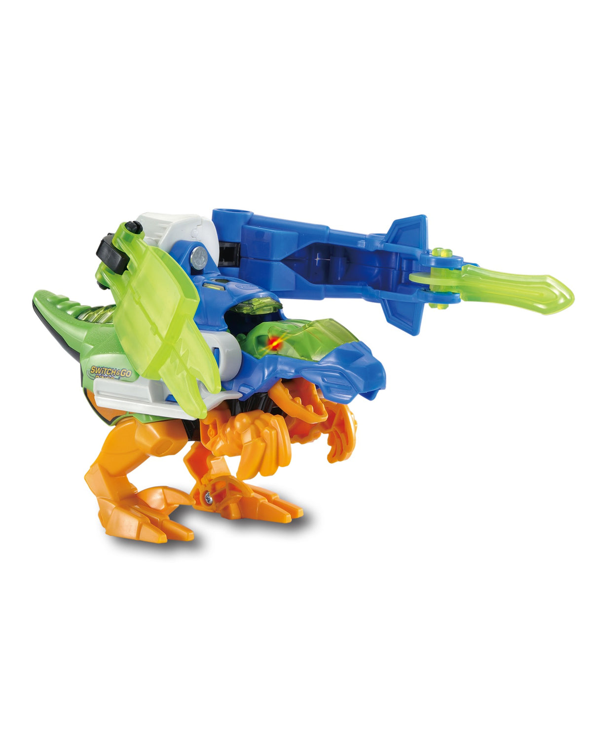 VTech Switch & Go Dinos Power Up Velociraptor Helicopter