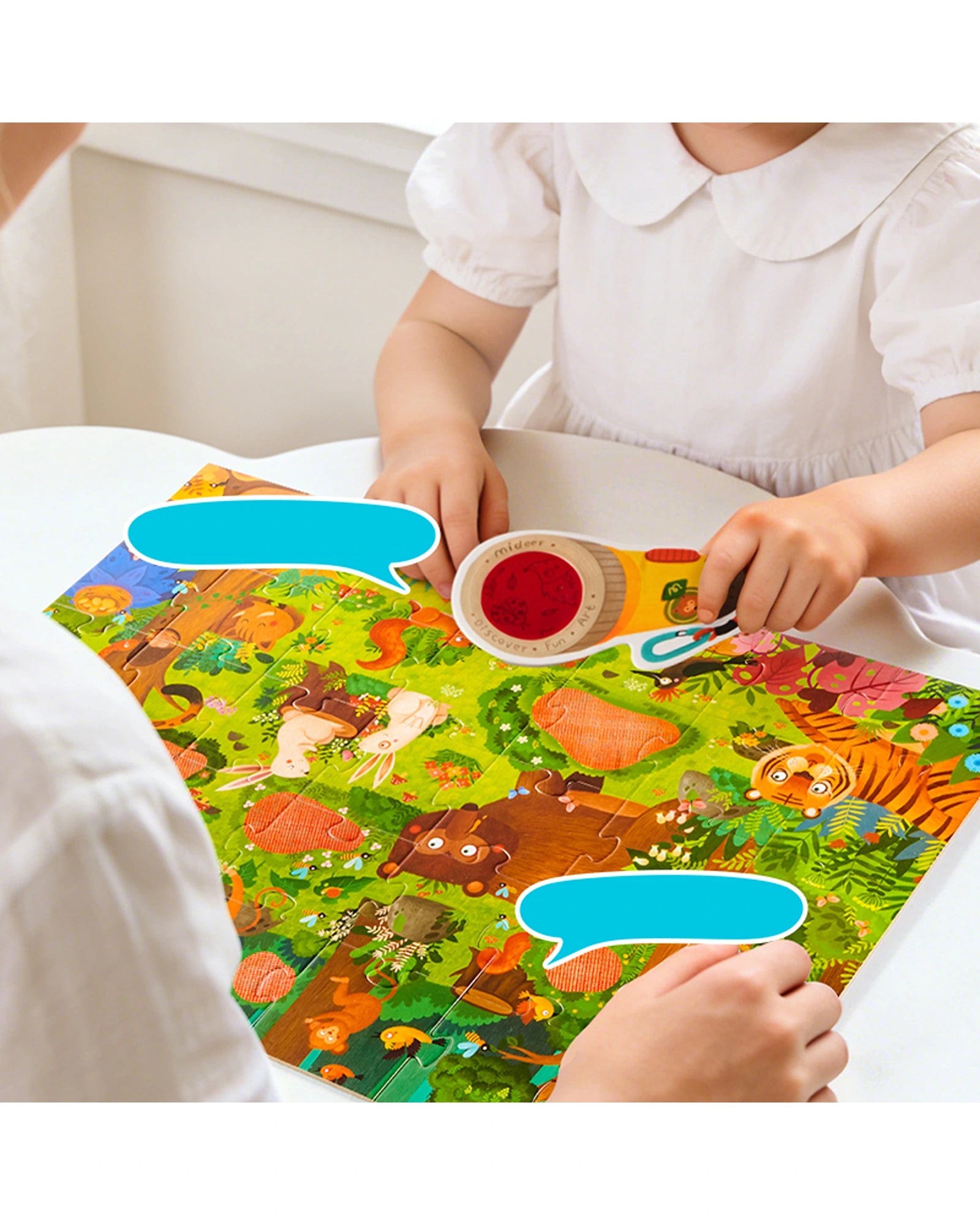 mideer Mystery Reveal Puzzle - Forest Mysteries