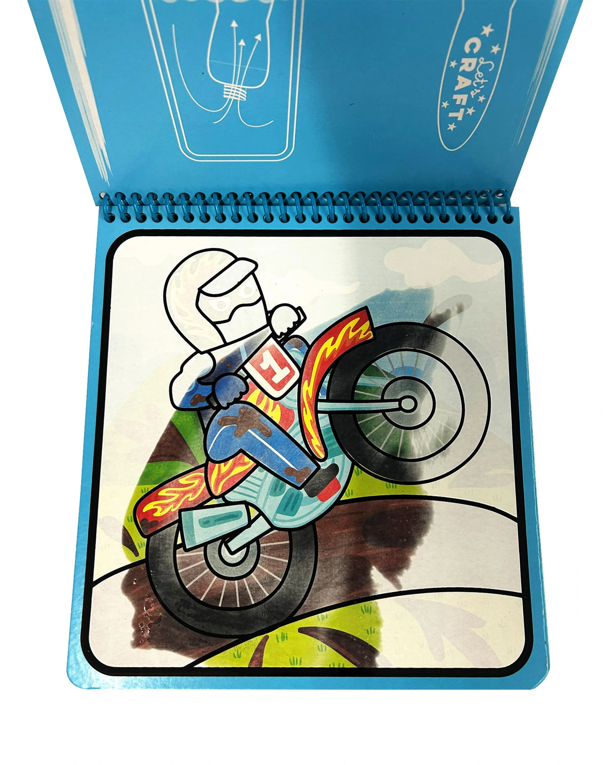 Magic Reveal Pad - Go Go Vehicles