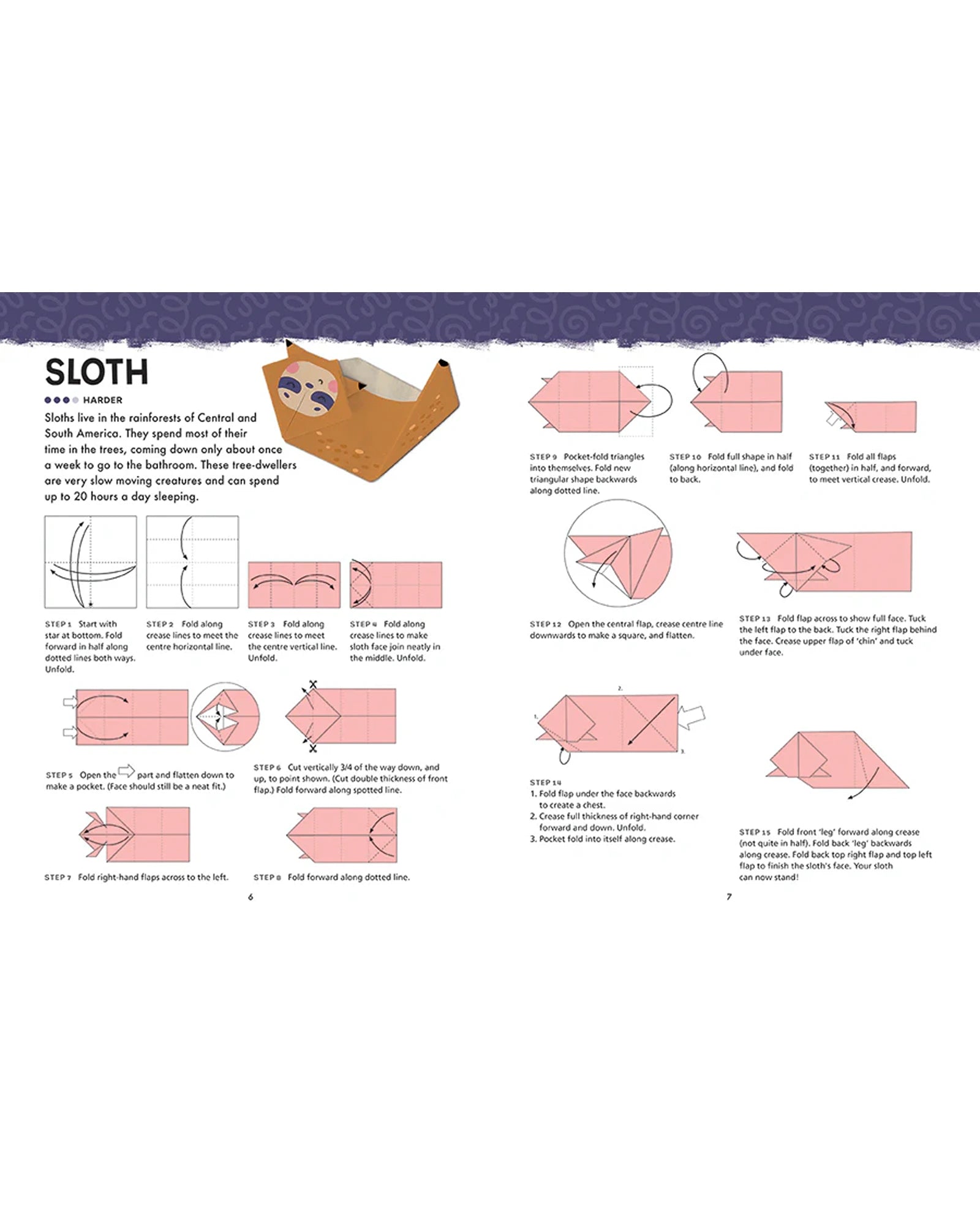 Origami Activity Book Wild Animals