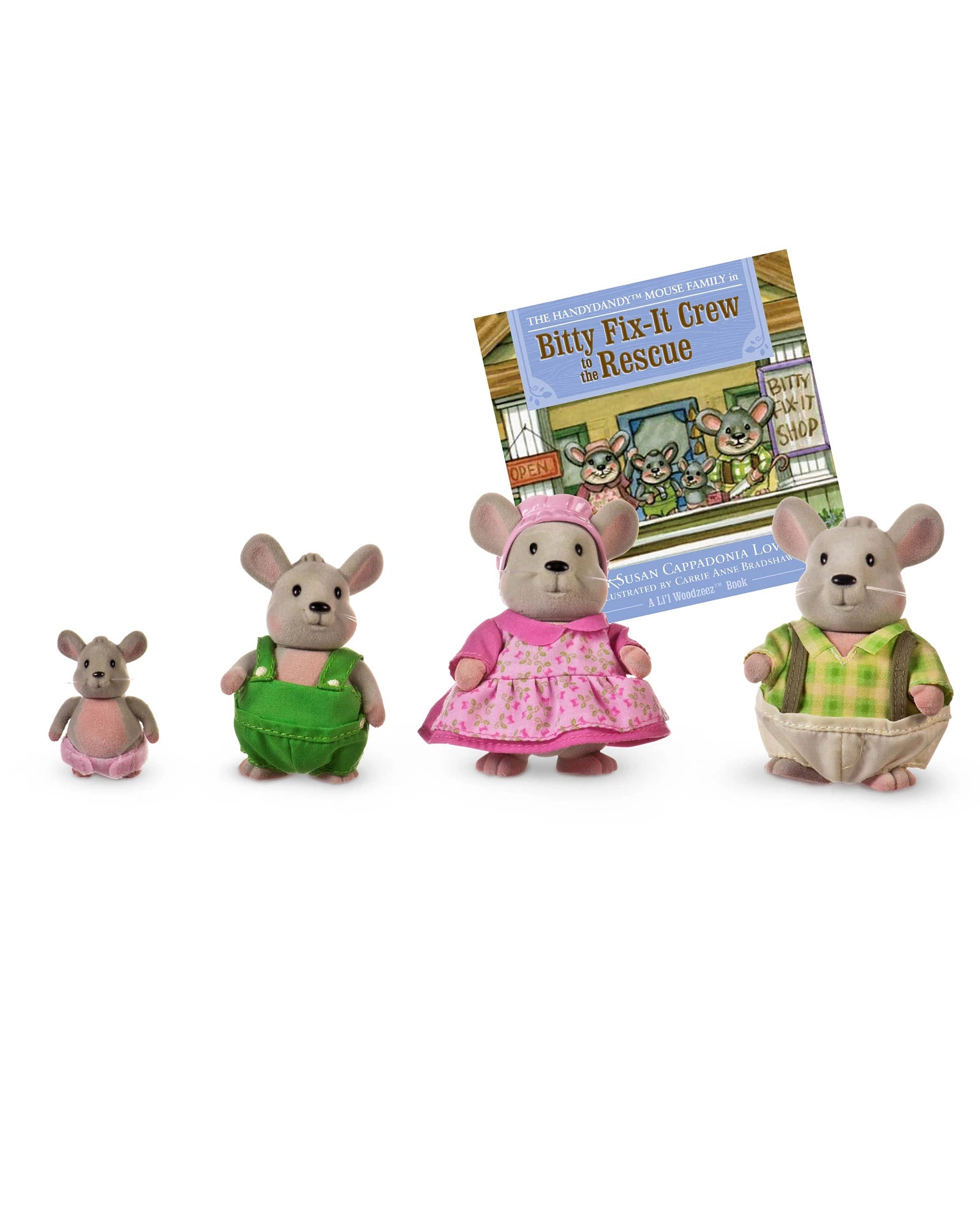 Handydandy Mice Family Small Animal Figurines