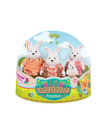 The Hoppingood Rabbits Miniature Animal Figurine Set