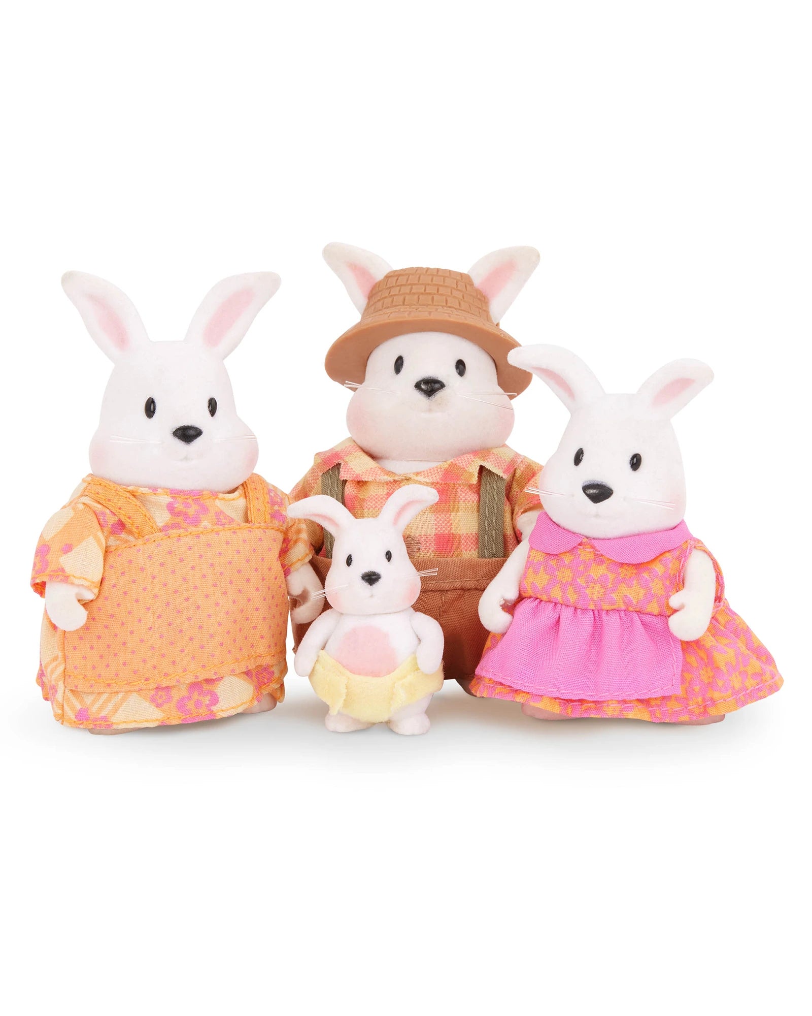 The Hoppingood Rabbits Miniature Animal Figurine Set