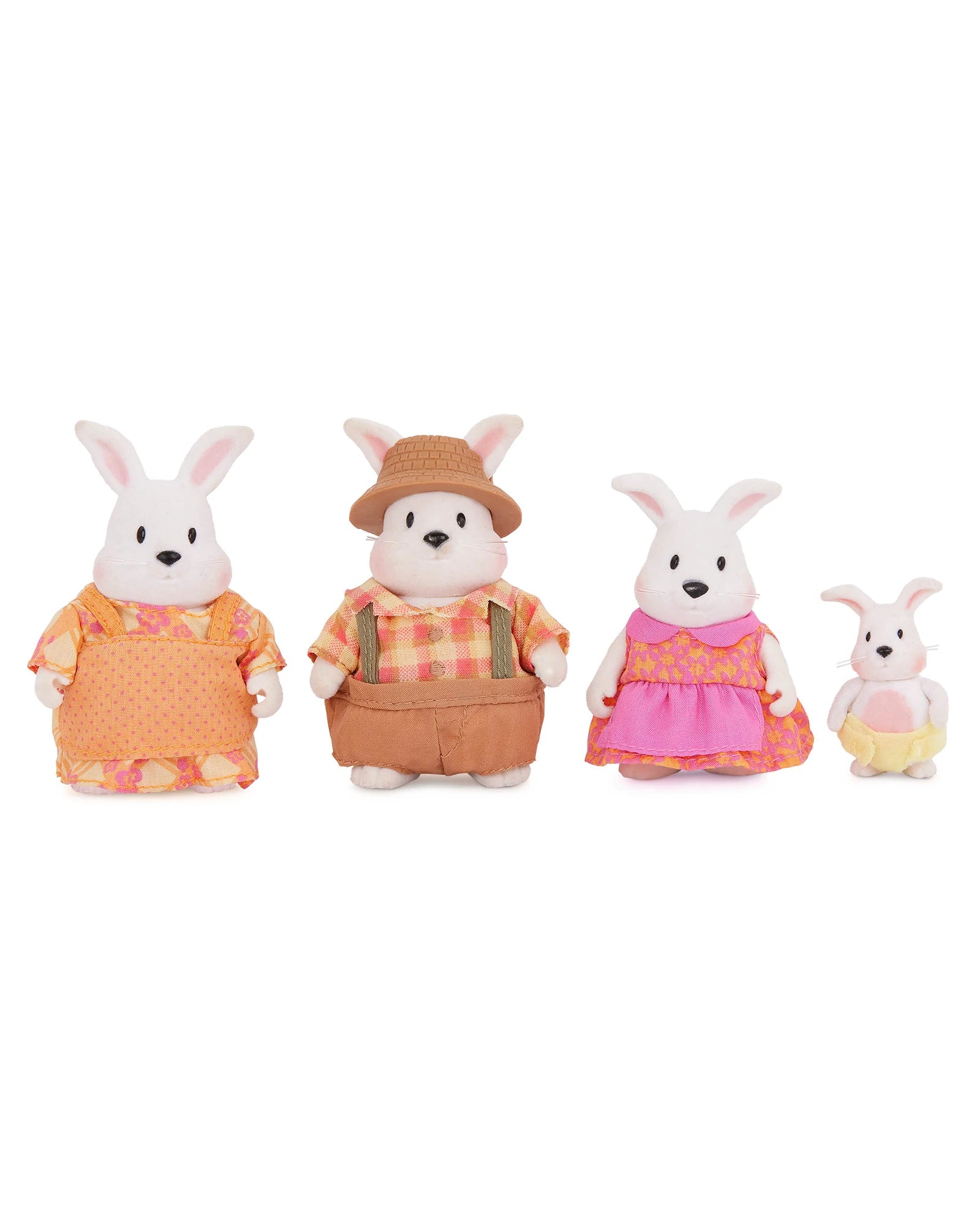 The Hoppingood Rabbits Miniature Animal Figurine Set