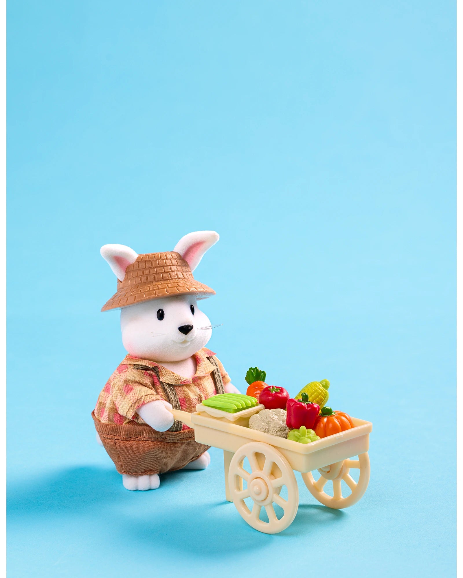 The Hoppingood Rabbits Miniature Animal Figurine Set