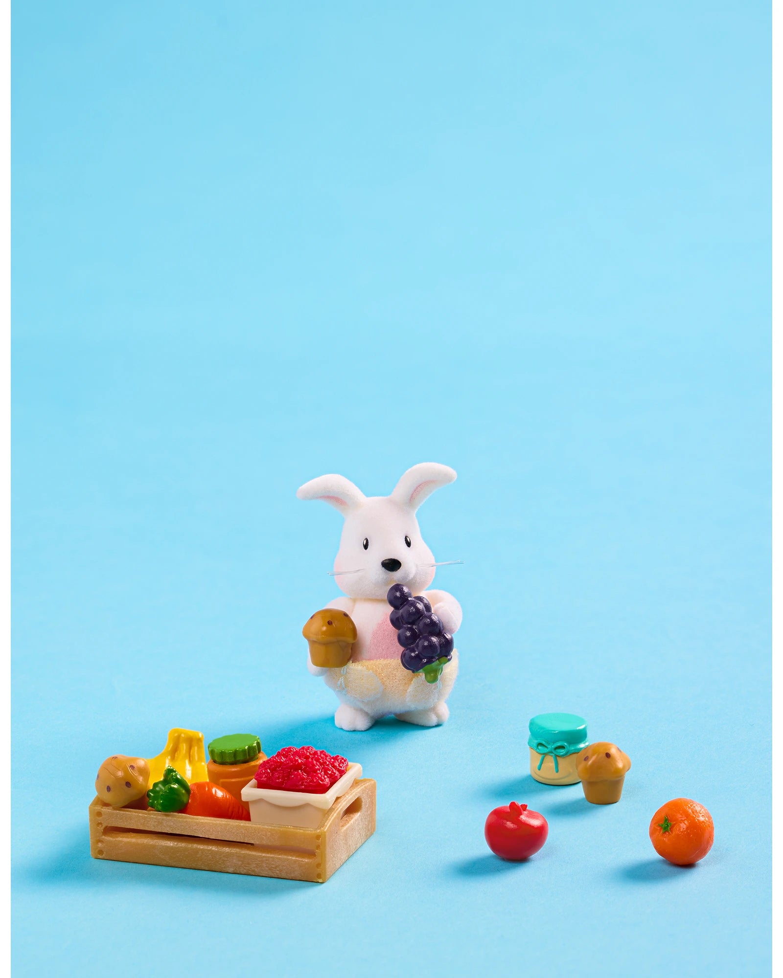 The Hoppingood Rabbits Miniature Animal Figurine Set