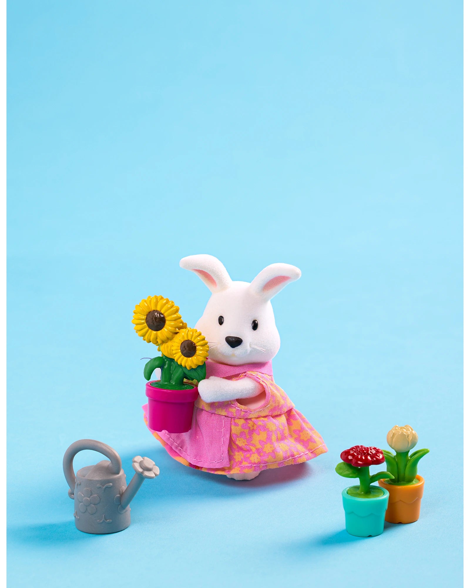 The Hoppingood Rabbits Miniature Animal Figurine Set