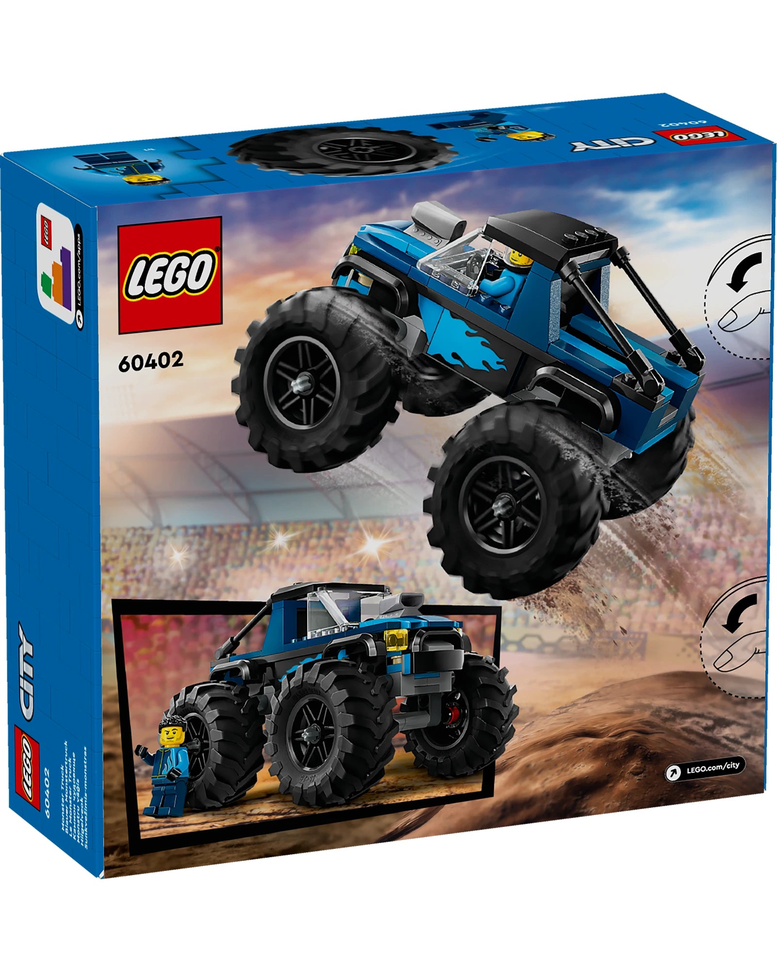 60402 Blue Monster Truck