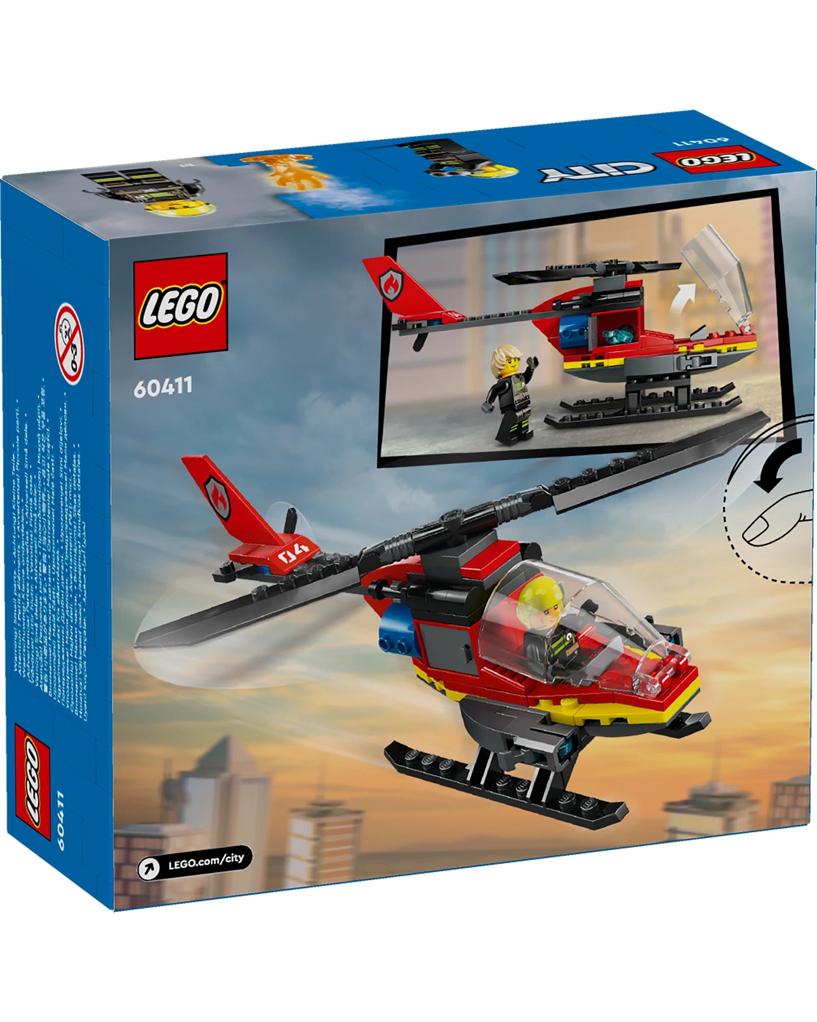 60411 Fire Rescue Helicopter