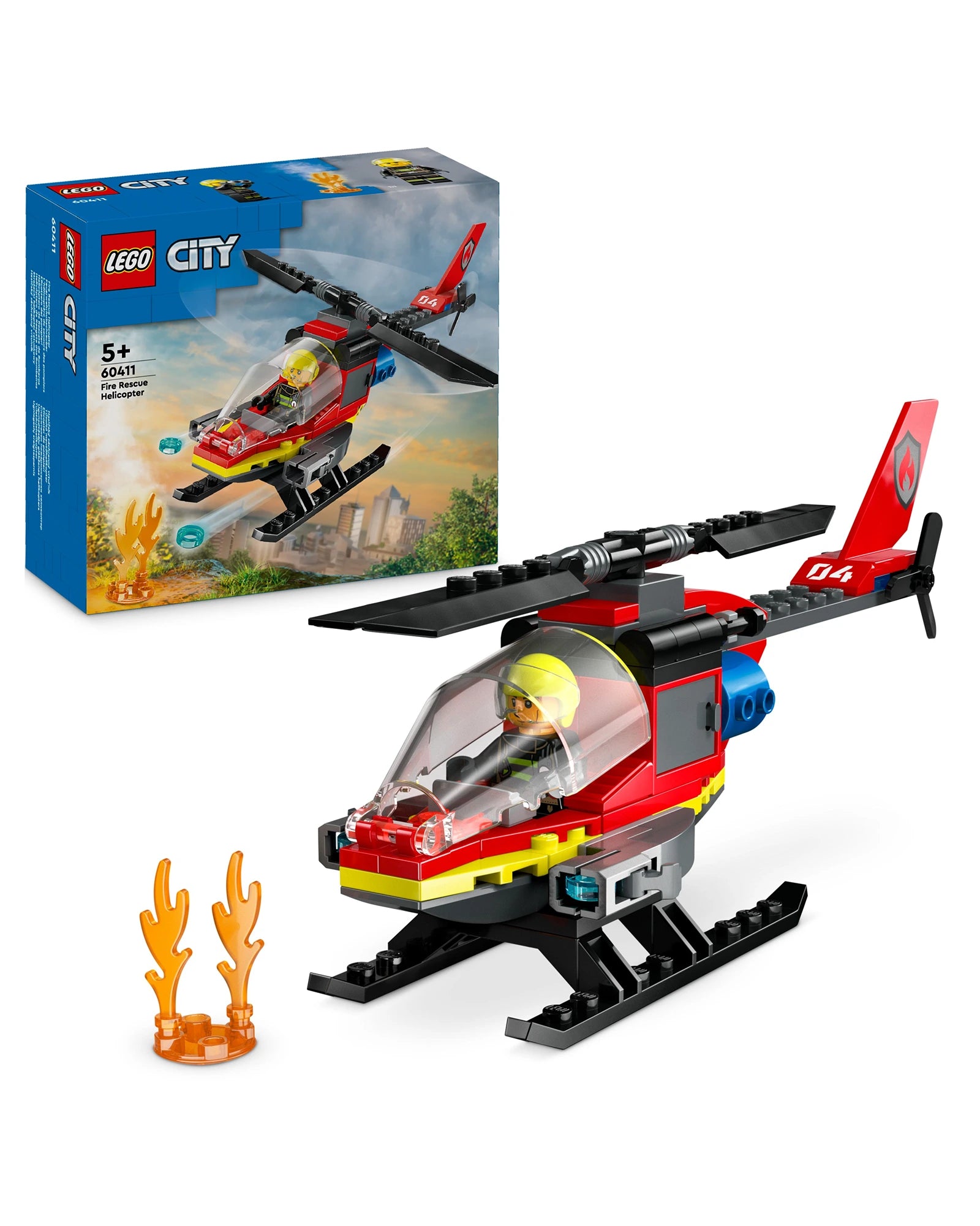 60411 Fire Rescue Helicopter