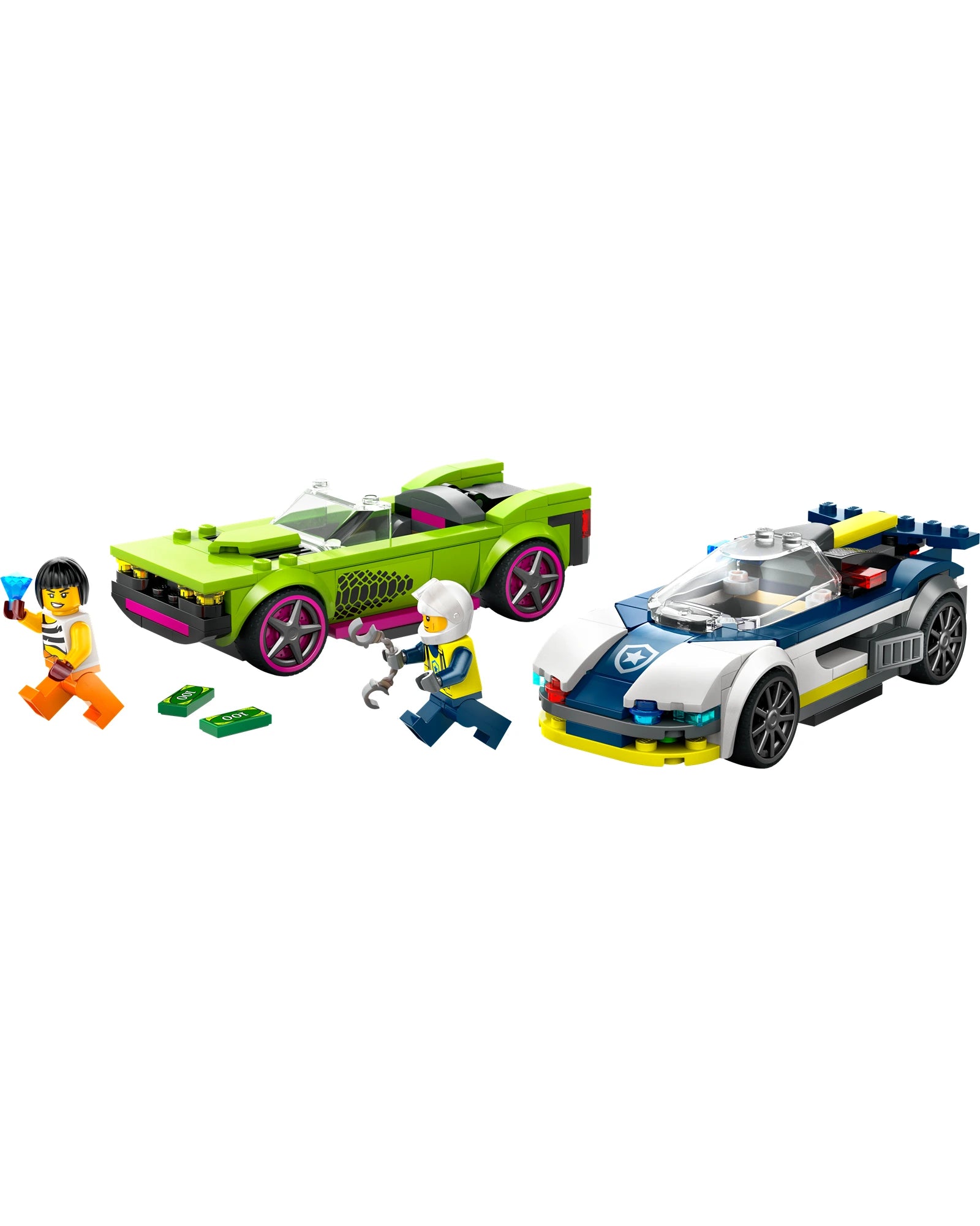 60415 Police Car and Muscle Car Chase