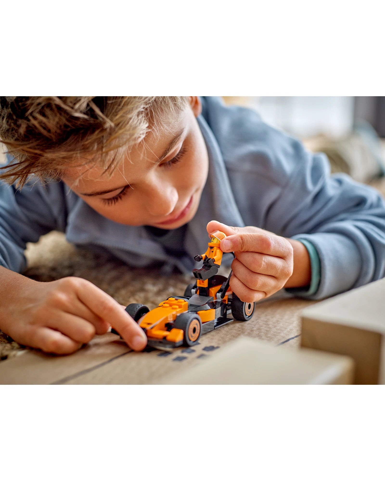 60442 F1 Driver with McLaren Race Car