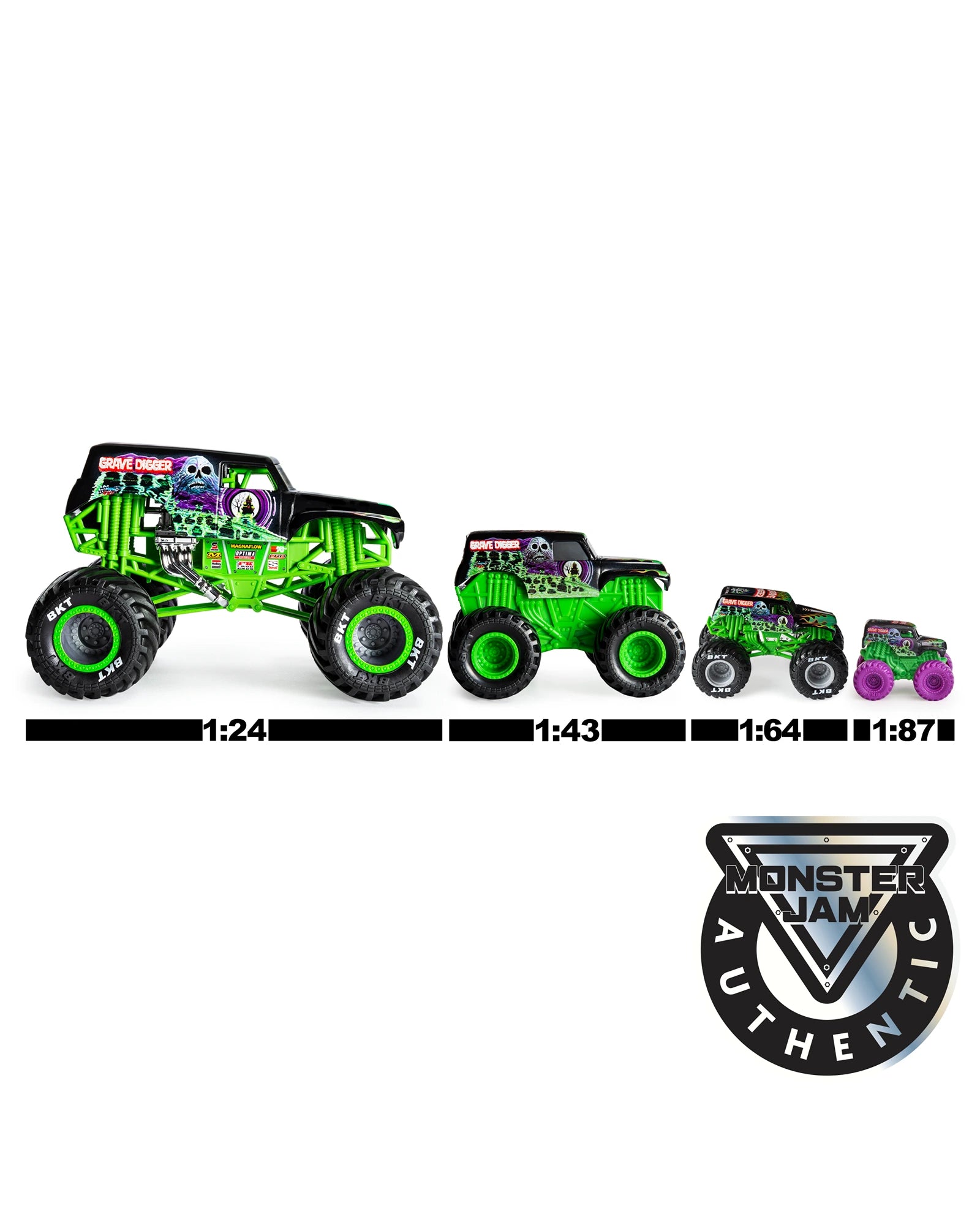 Monster Jam 1:64 Die Cast Trucks Asst