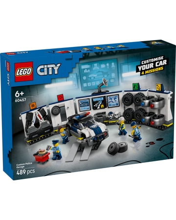 60457 Custom Police Car Garage