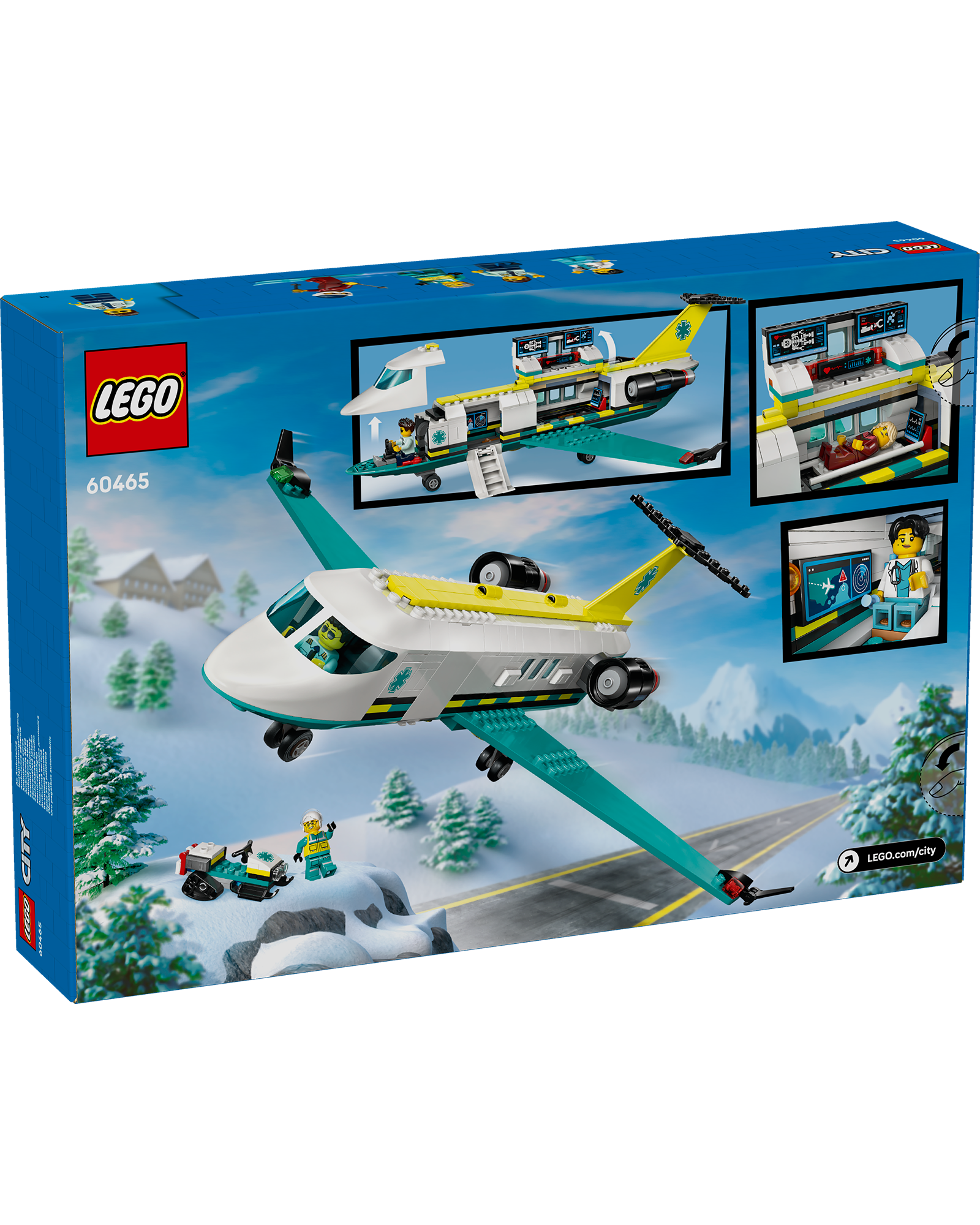 60465 Emergency Air Ambulance Airplane