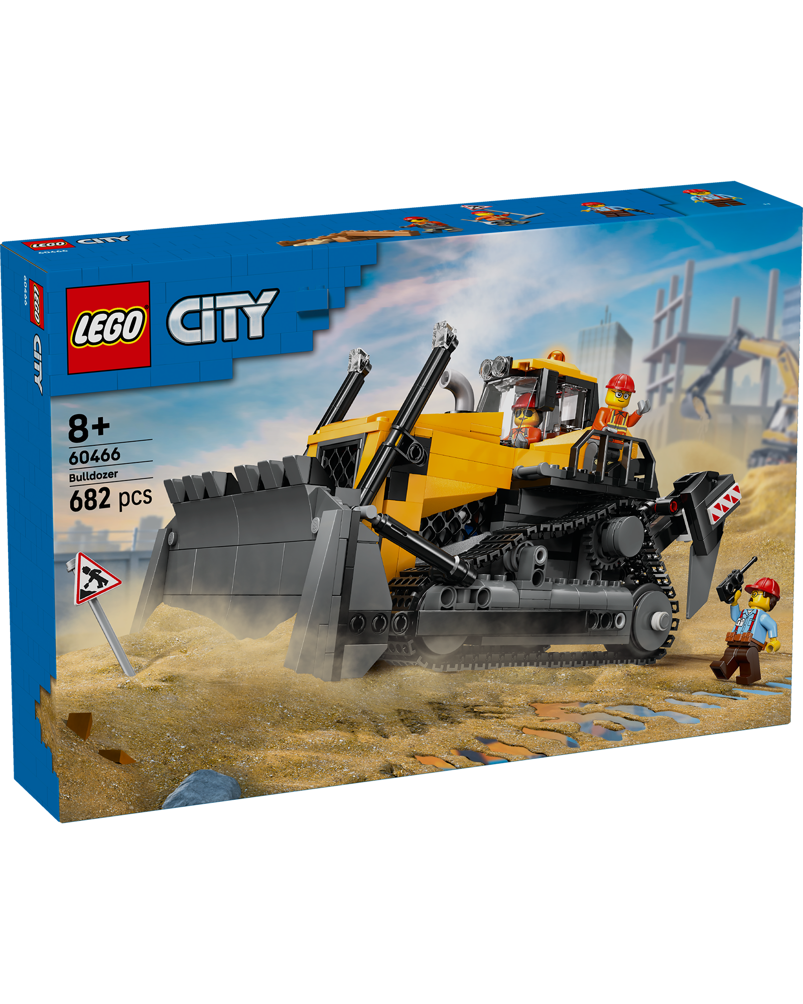 60466 Yellow Bulldozer