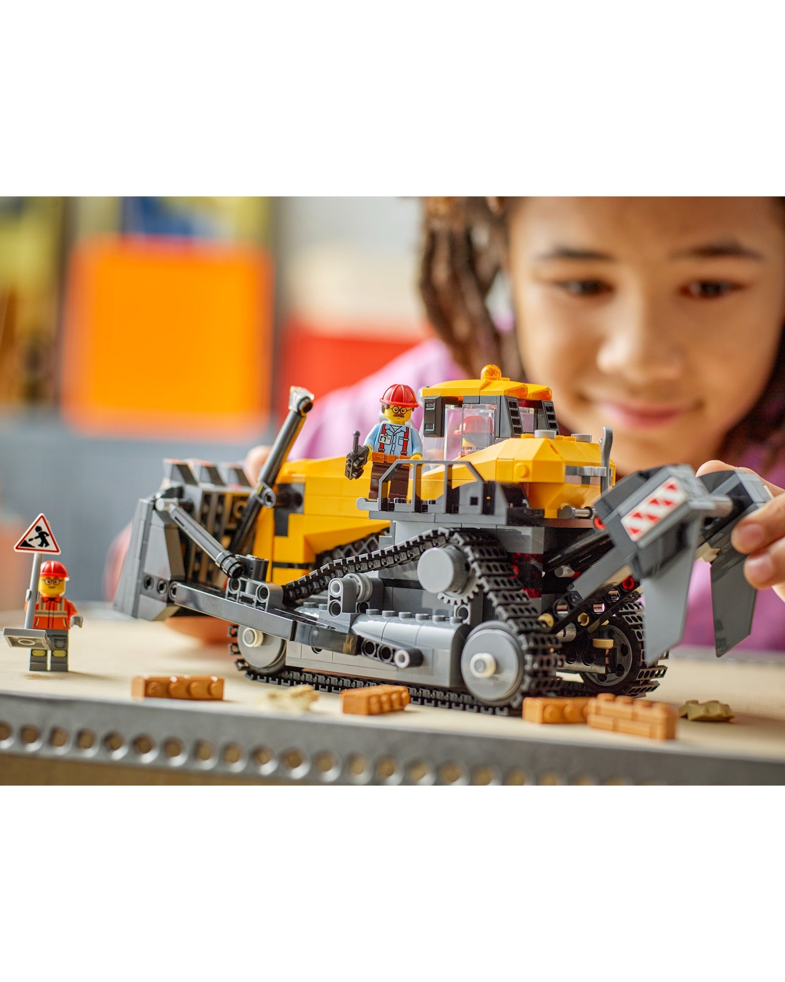 60466 Yellow Bulldozer