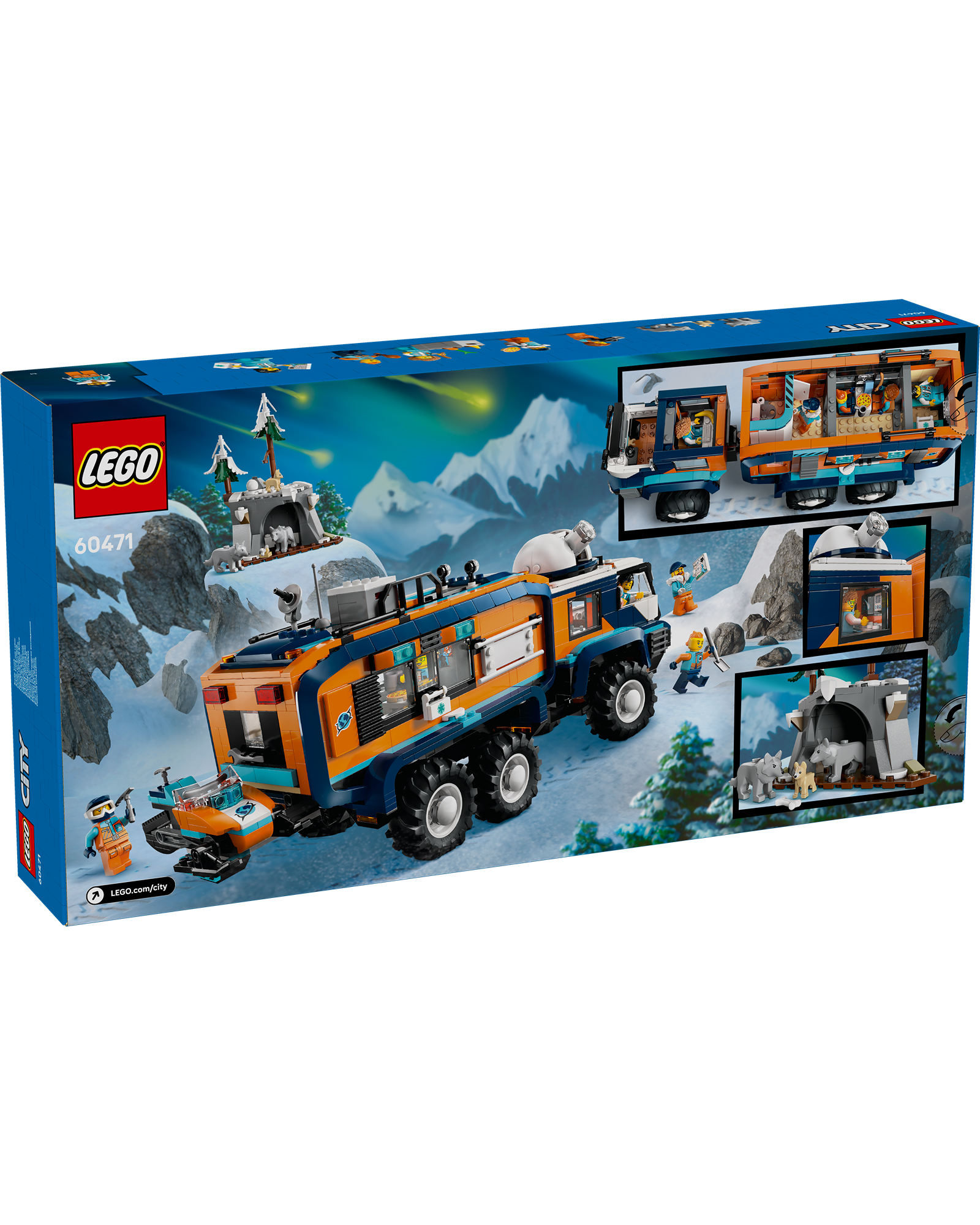 60471 Arctic Explorer Science Lab Truck