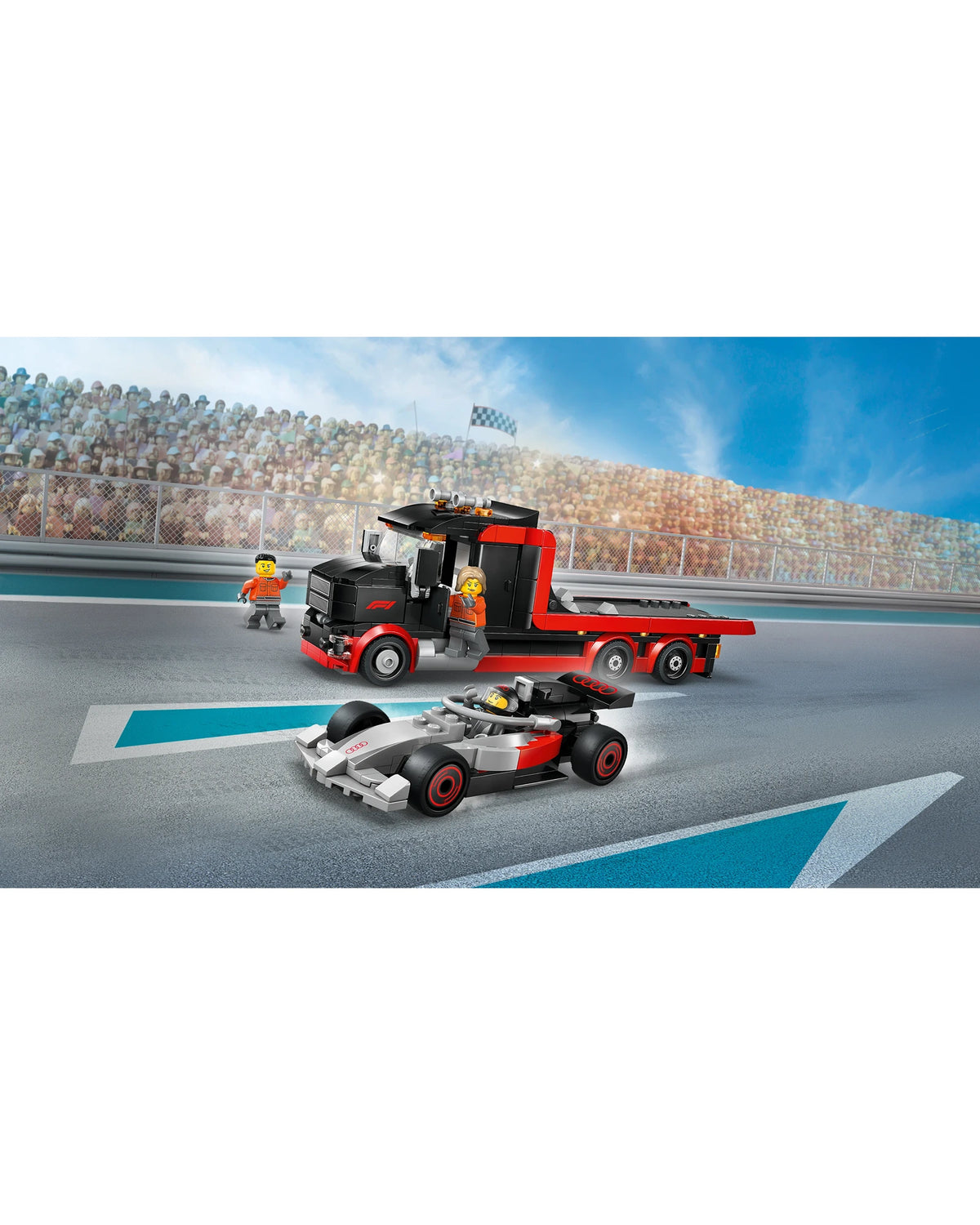 Kid Stuff The Racer 60493 F1® Display Truck with Audi F1® Race Car – Kidstuff