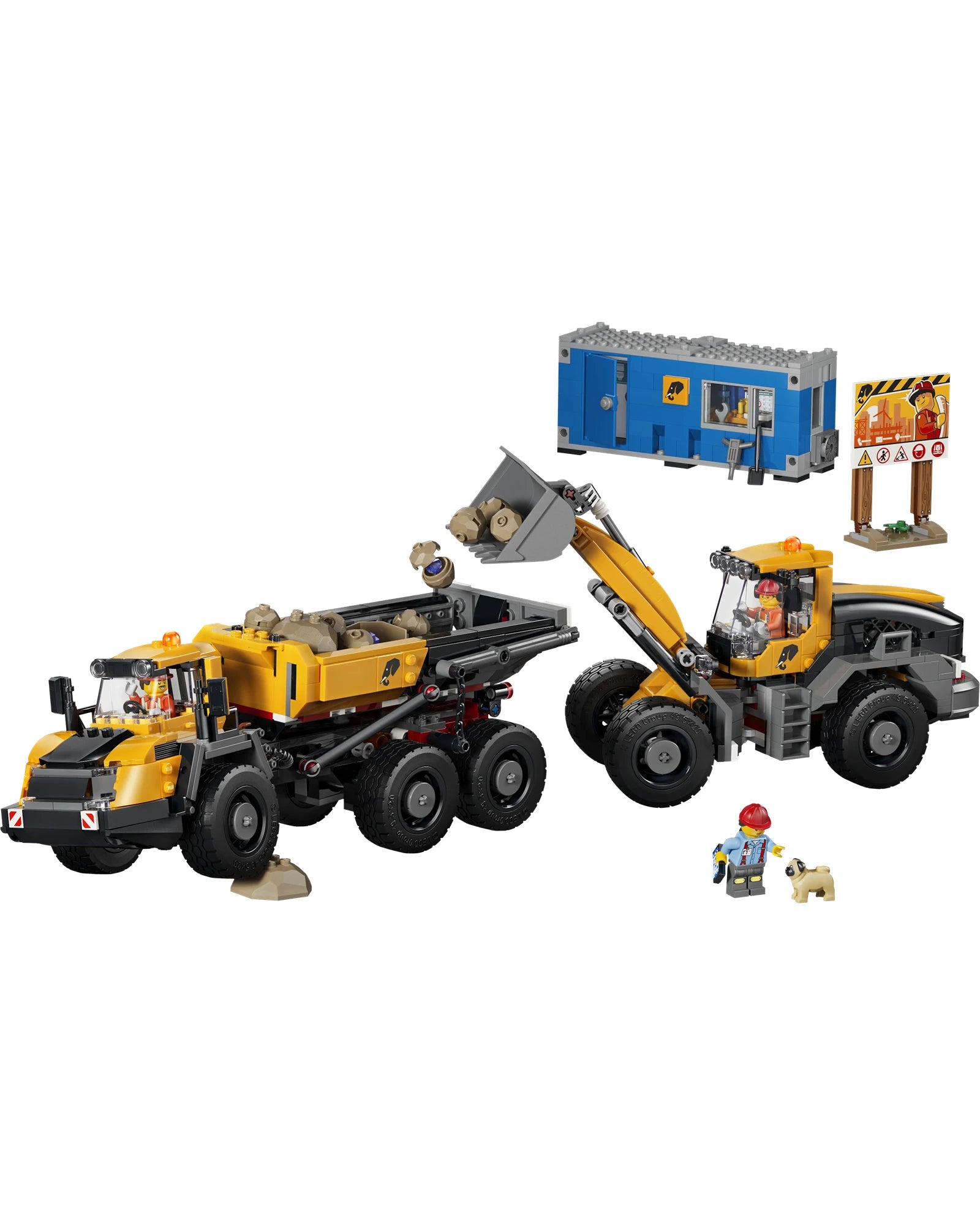 60494 Dump Truck & Front End Loader