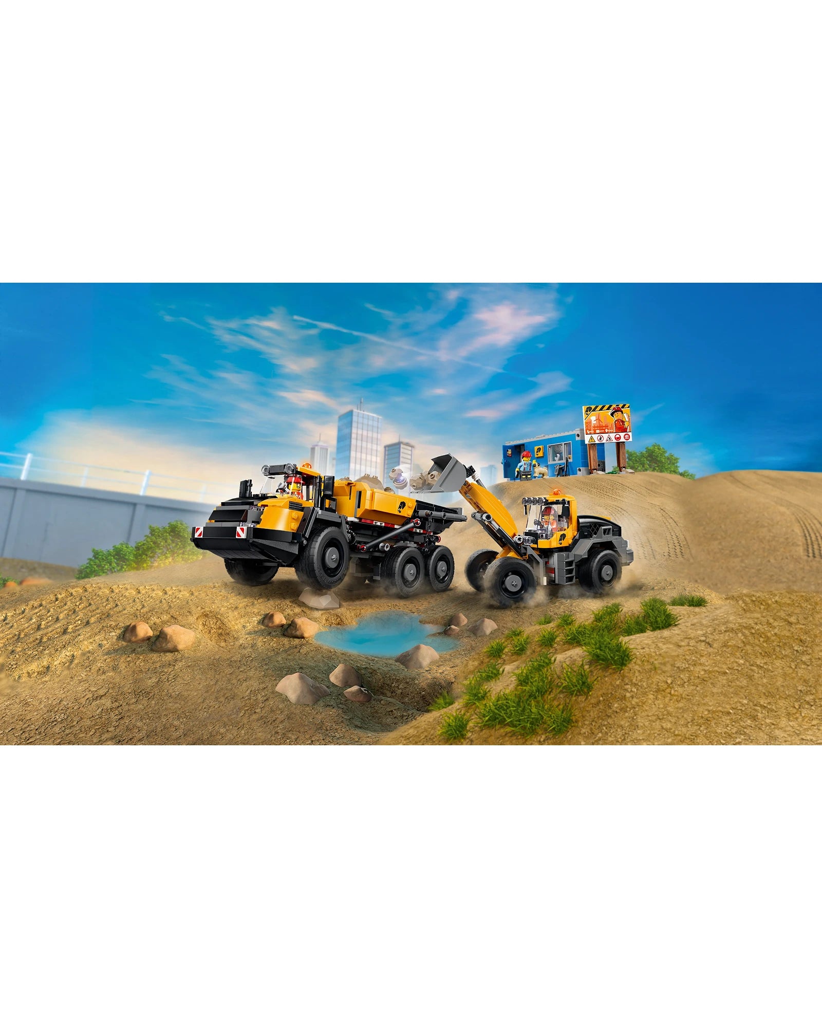 60494 Dump Truck & Front End Loader